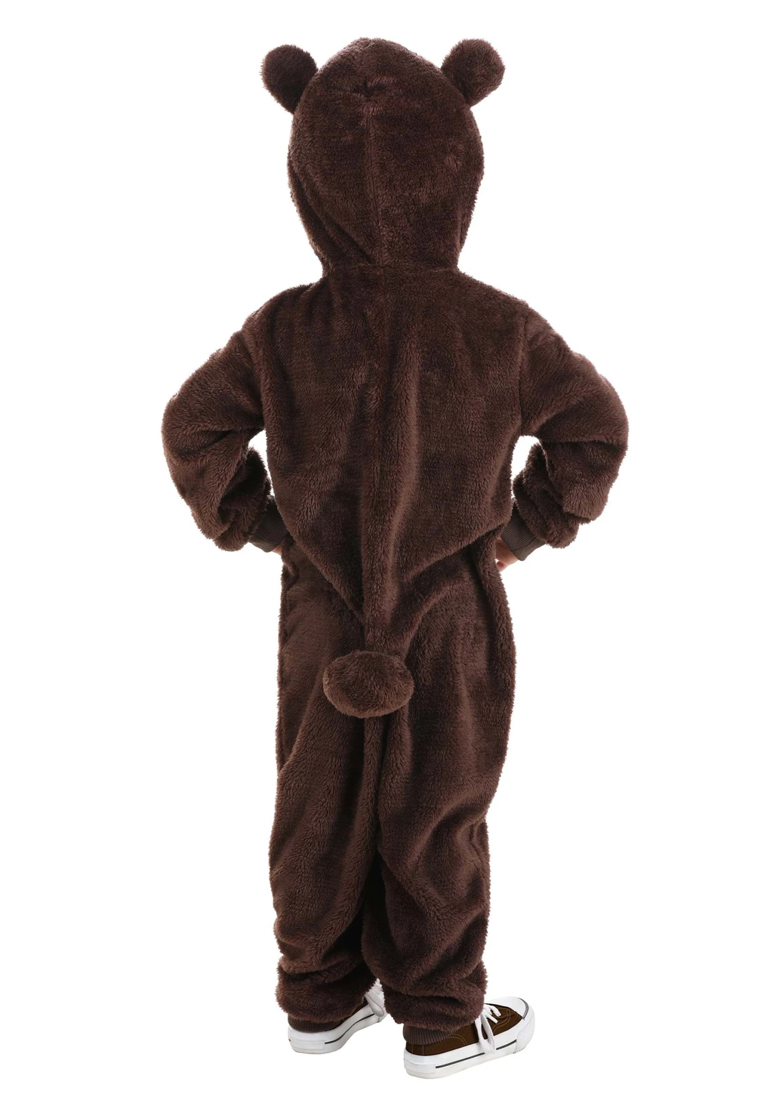 Brown Bear Jumpsuit Costume For Toddler 4 Brown Bear Jumpsuit Costume For Toddler - Image 2