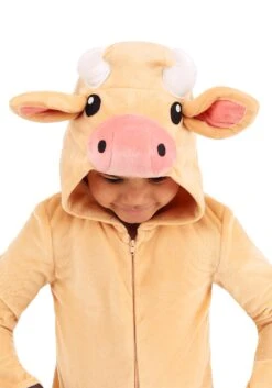 Toddler's Brown Cow Costume -Halloween Costumes toddler brown cow costume 2