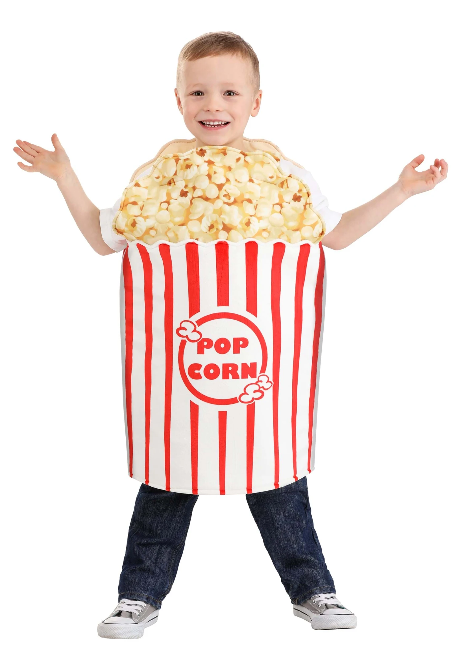 Toddler Popcorn Bucket Costume 3 Toddler Popcorn Bucket Costume