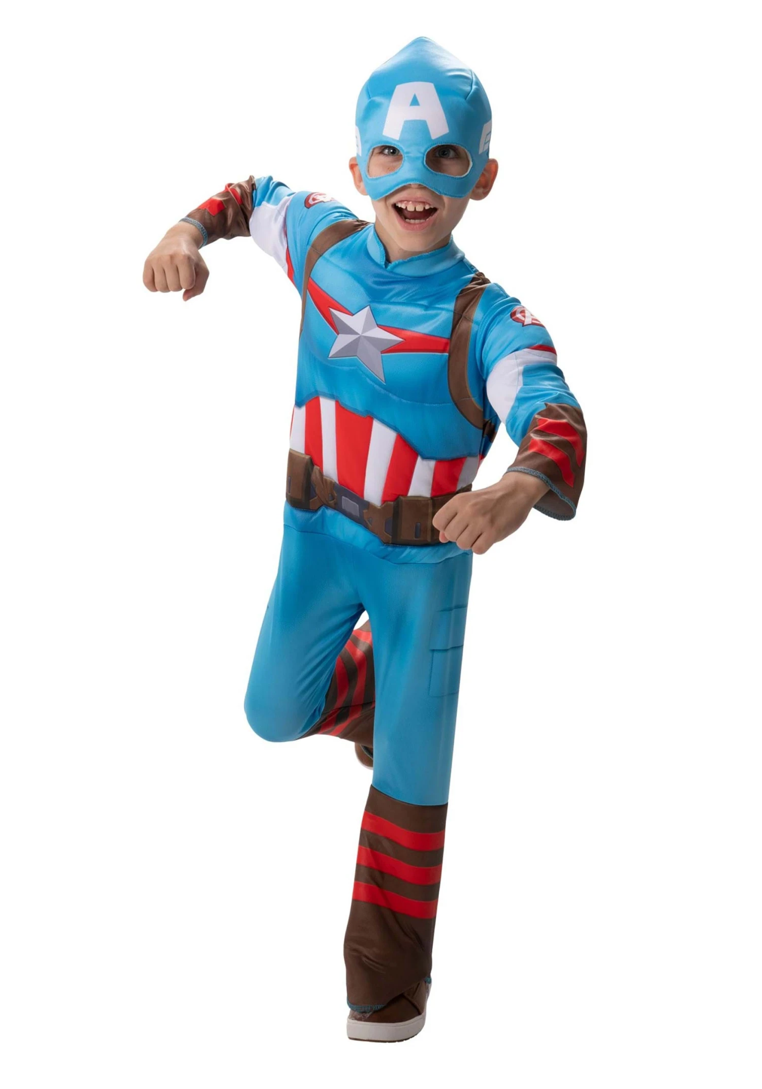 JAZWARES Captain America Costume For Toddlers 7 JAZWARES Captain America Costume For Toddlers - Image 5