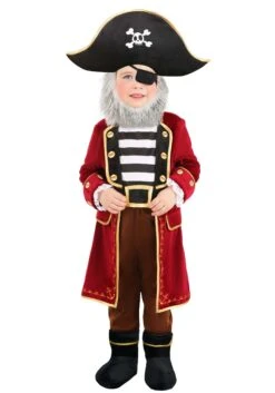 Boy's Captain Cutie Toddler Pirate Costume