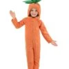 Carrot Jumpsuit Costume For Toddlers -Halloween Costumes toddler carrot jumper costume upd