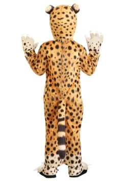 Cheerful Cheetah Costume For Toddlers 11 Cheerful Cheetah Costume For Toddlers -Halloween Costumes toddler cheerful cheetah costume alt 4