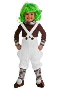 Chocolate Factory Worker Costume For Toddlers