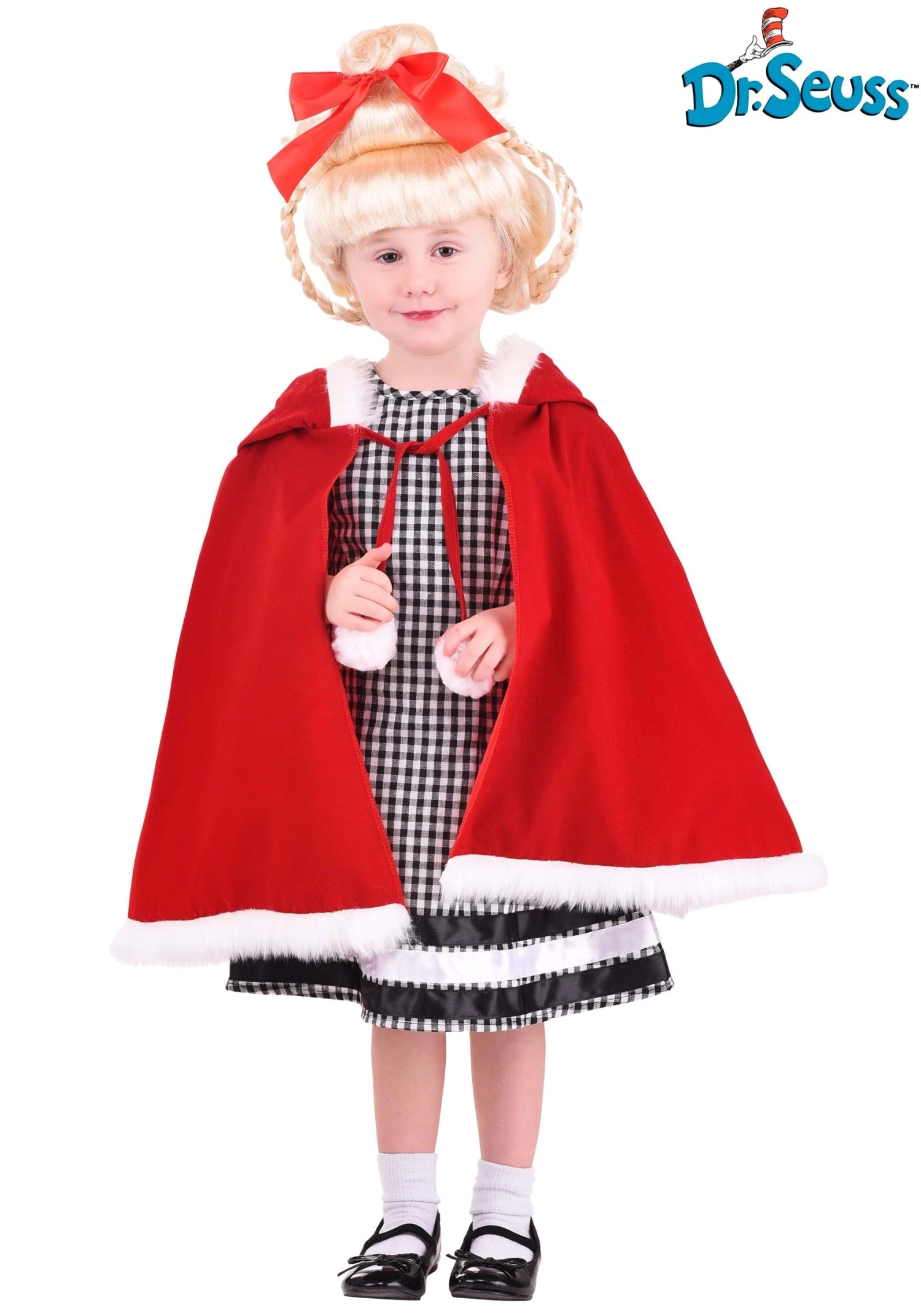 Dr. Seuss Toddler Cindy Lou Who Costume Dress 8 Dr. Seuss Toddler Cindy Lou Who Costume Dress - Image 6