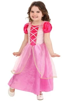 Girl's Classic Fairytale Princess Toddler Costume Dress 7 Girl's Classic Fairytale Princess Toddler Costume Dress -Halloween Costumes toddler classic fairytale princess costume alt 2