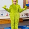 Classic Grinch Jumpsuit Costume For Toddlers 1 Classic Grinch Jumpsuit Costume For Toddlers -Halloween Costumes toddler classic grinch jumpsuit costume 0