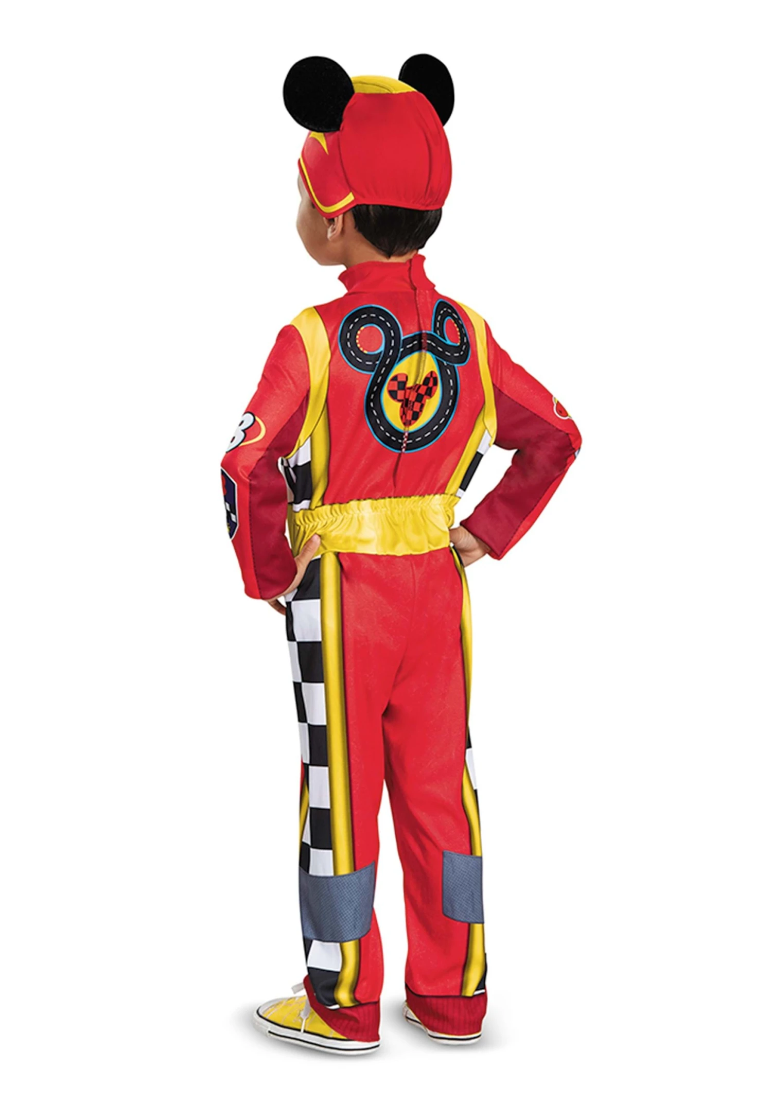 Disguise Boy's Classic Mickey Roadster Toddler Costume 4 Disguise Boy's Classic Mickey Roadster Toddler Costume - Image 2