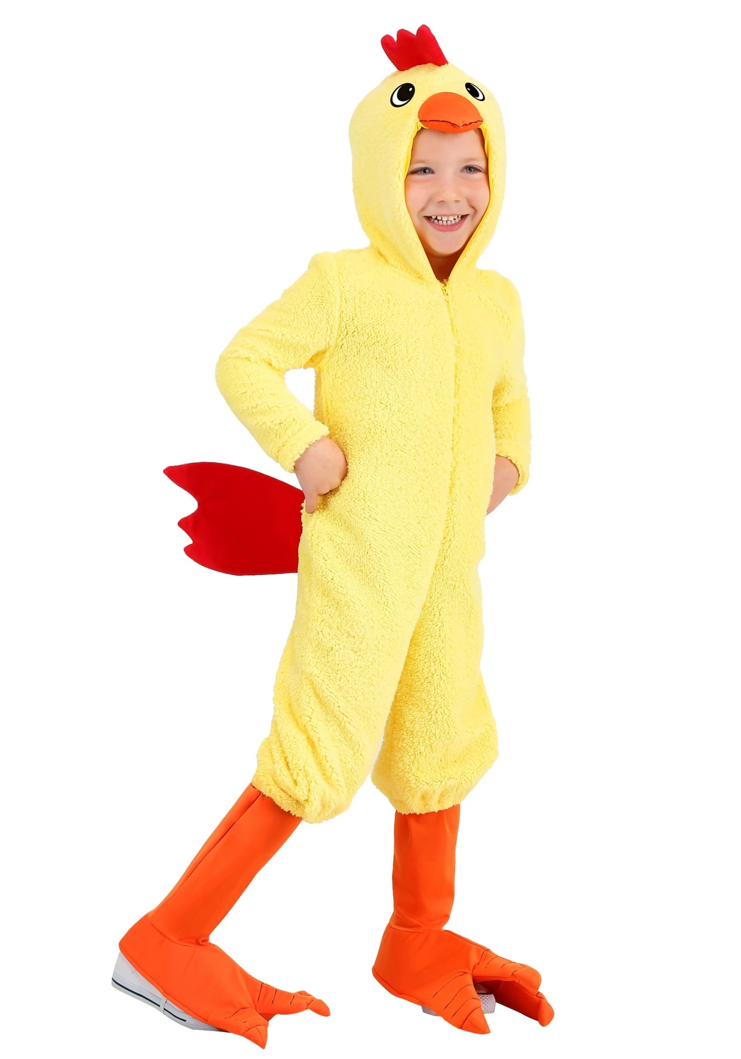 Toddler Cluckin' Chicken Costume 3 Toddler Cluckin' Chicken Costume