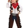 Cowgirl Chaps Costume For Toddlers 2 Cowgirl Chaps Costume For Toddlers -Halloween Costumes toddler cowgirl chaps costume