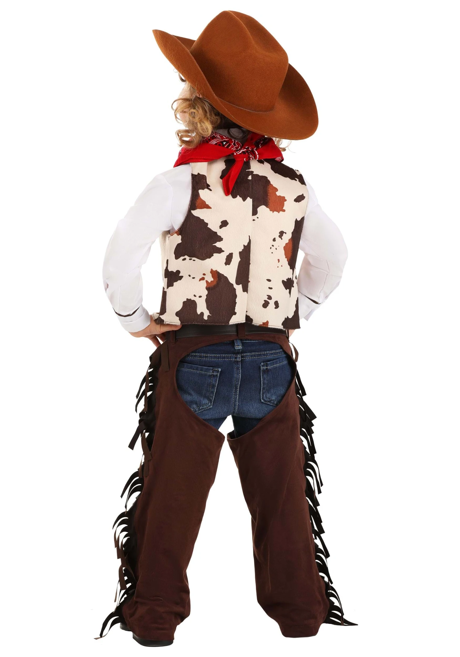 Cowgirl Chaps Costume For Toddlers 4 Cowgirl Chaps Costume For Toddlers - Image 2