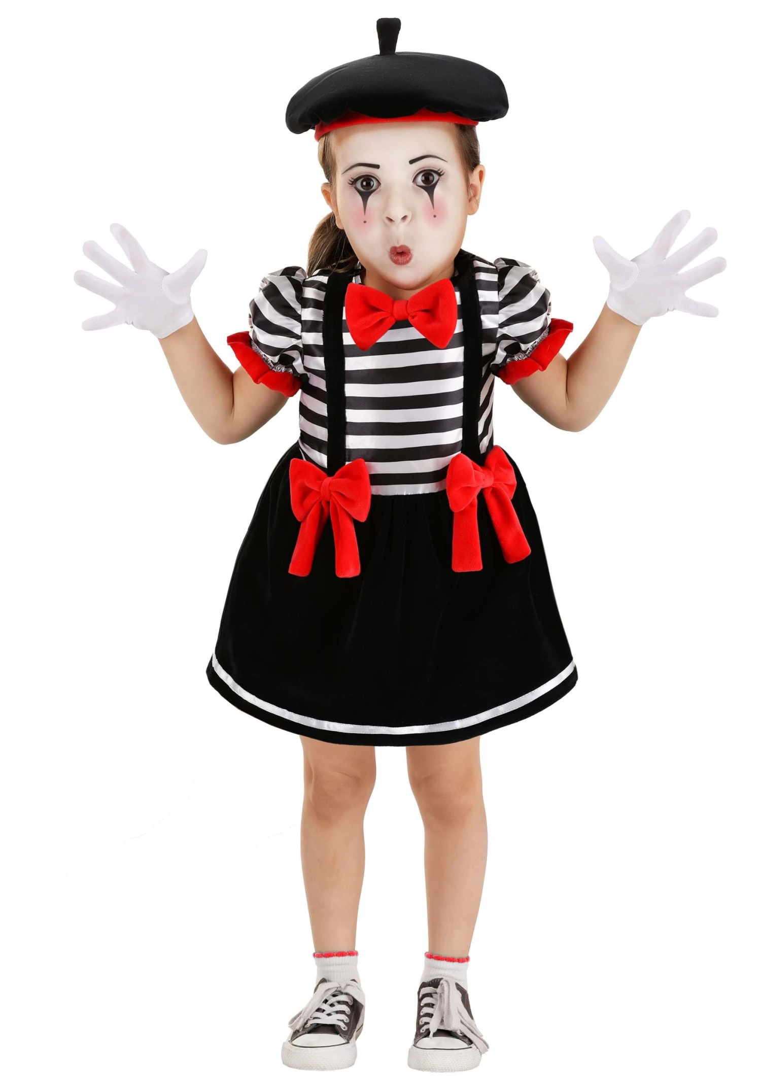 Curious Mime Costume For Toddlers 3 Curious Mime Costume For Toddlers