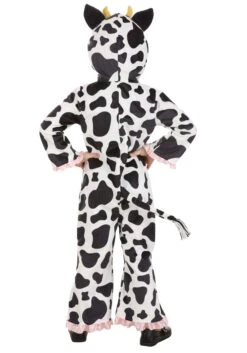 Girl's Cute Cow Toddler Costume 8 Girl's Cute Cow Toddler Costume -Halloween Costumes toddler cute cow costume alt 1