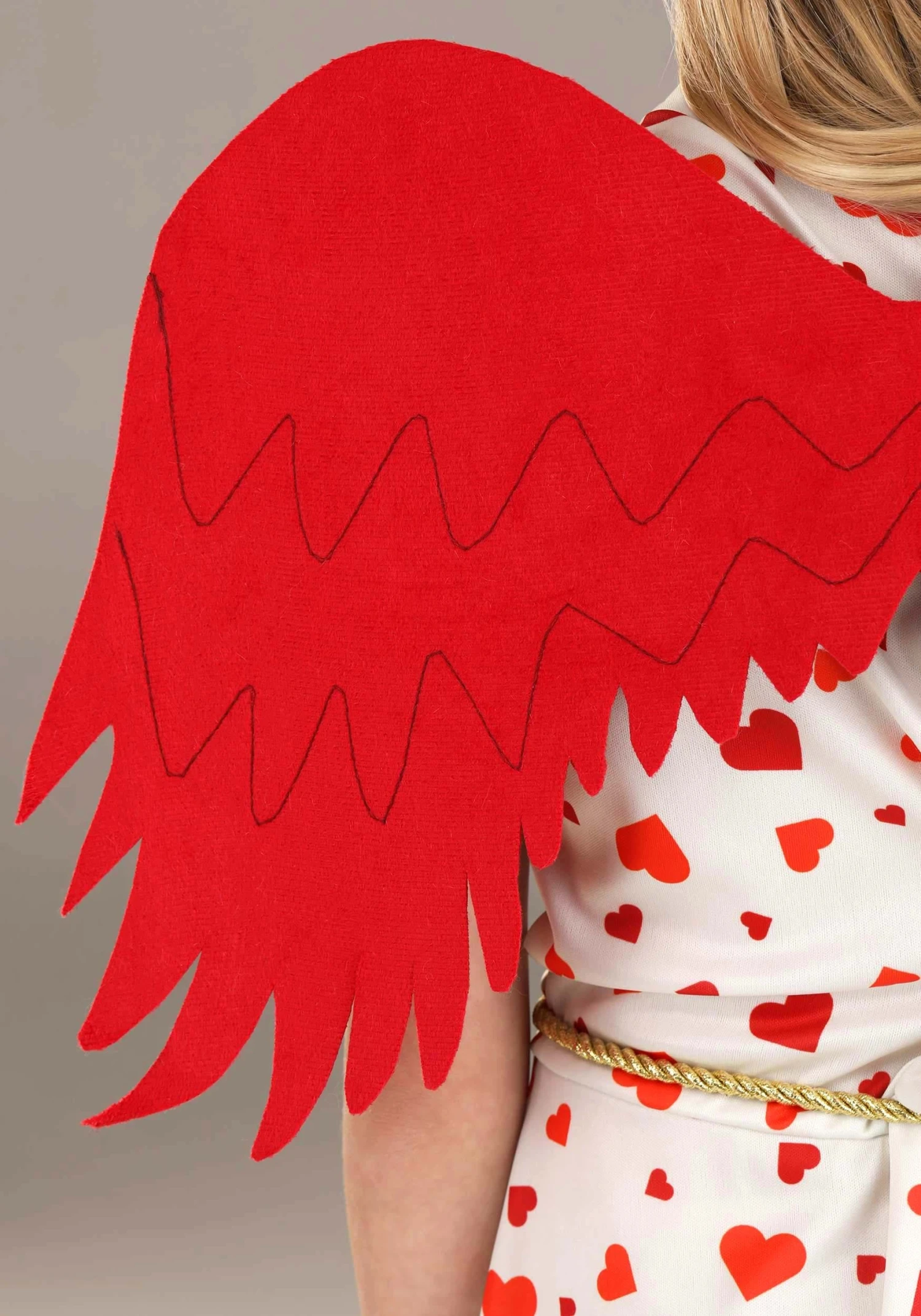 Girl's Toddler Cutie Cupid Costume Dress 6 Girl's Toddler Cutie Cupid Costume Dress - Image 4