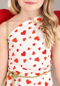 Girl's Toddler Cutie Cupid Costume Dress 12 Girl's Toddler Cutie Cupid Costume Dress -Halloween Costumes toddler cutie cupid costume alt 4