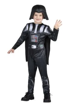 JAZWARES Star Wars Darth Vader Toddler Costume -Halloween Costumes toddler darth vader costume alt 1