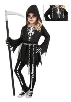 Toddler Death Costume Dress For Girls