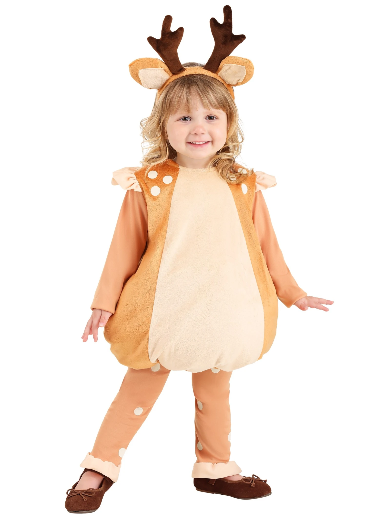 Girl's Debbie The Deer Toddler Costume 3 Girl's Debbie The Deer Toddler Costume