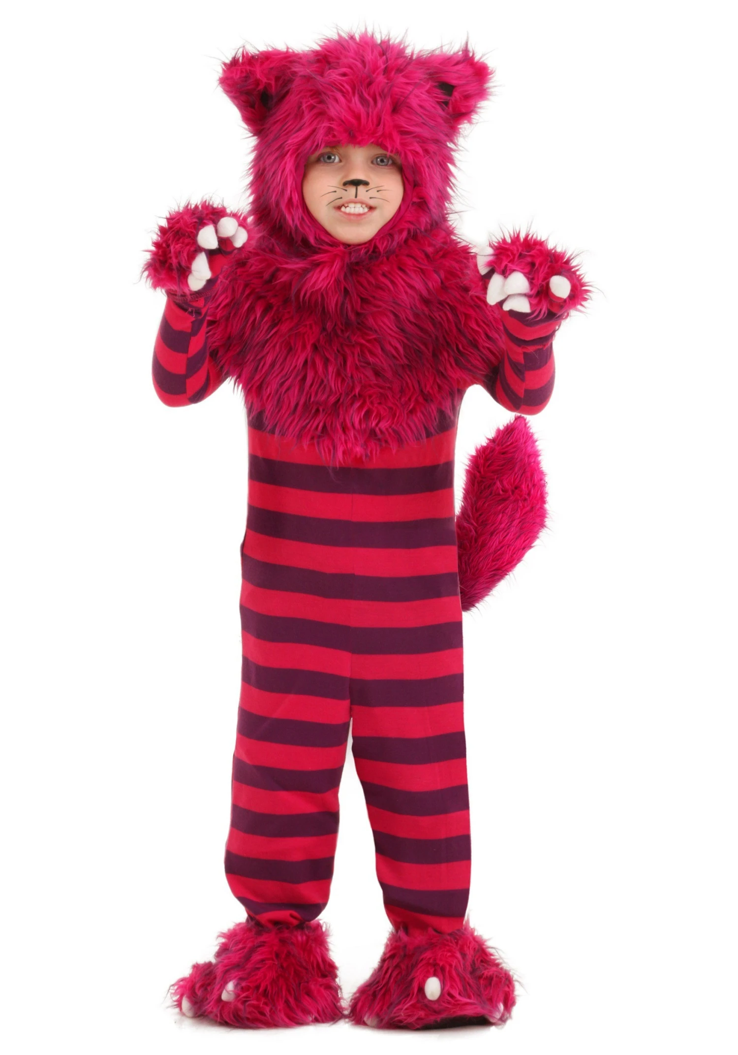 Toddler Deluxe Cheshire Cat Costume 3 Toddler Deluxe Cheshire Cat Costume