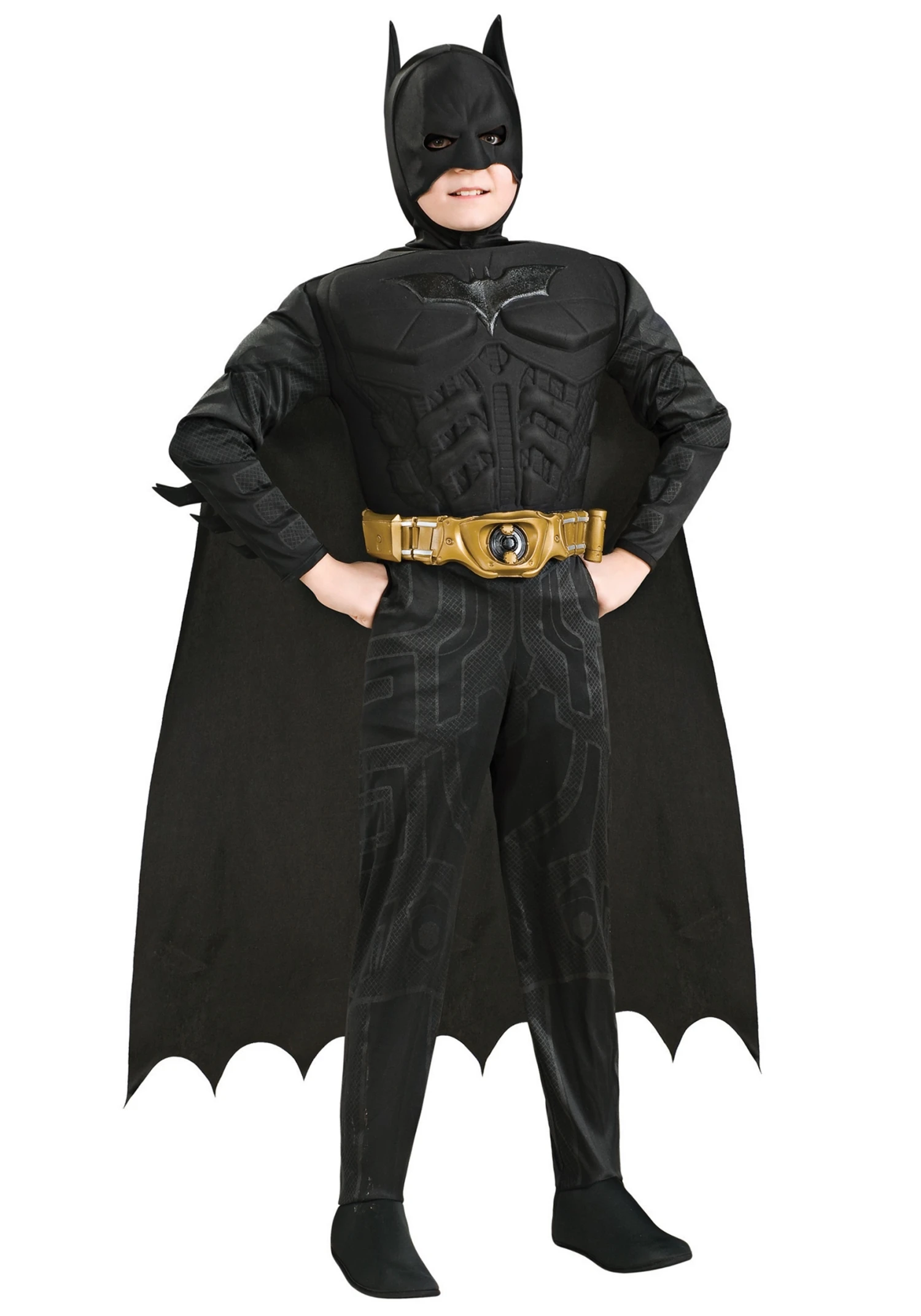 Deluxe Toddler Dark Knight Batman Costume 5 Deluxe Toddler Dark Knight Batman Costume - Image 3