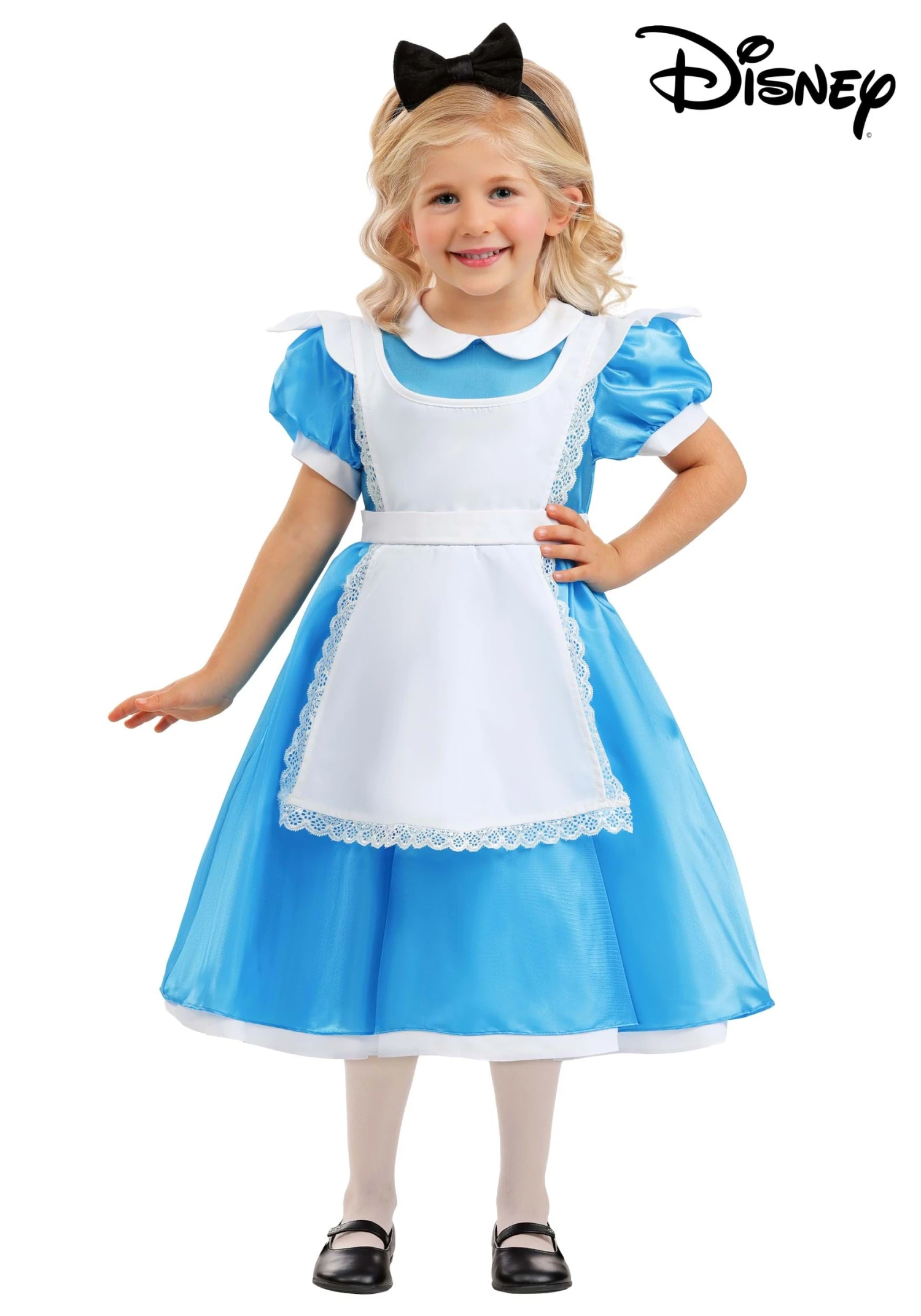 Deluxe Disney Girl's Toddler Alice Costume 3 Deluxe Disney Girl's Toddler Alice Costume