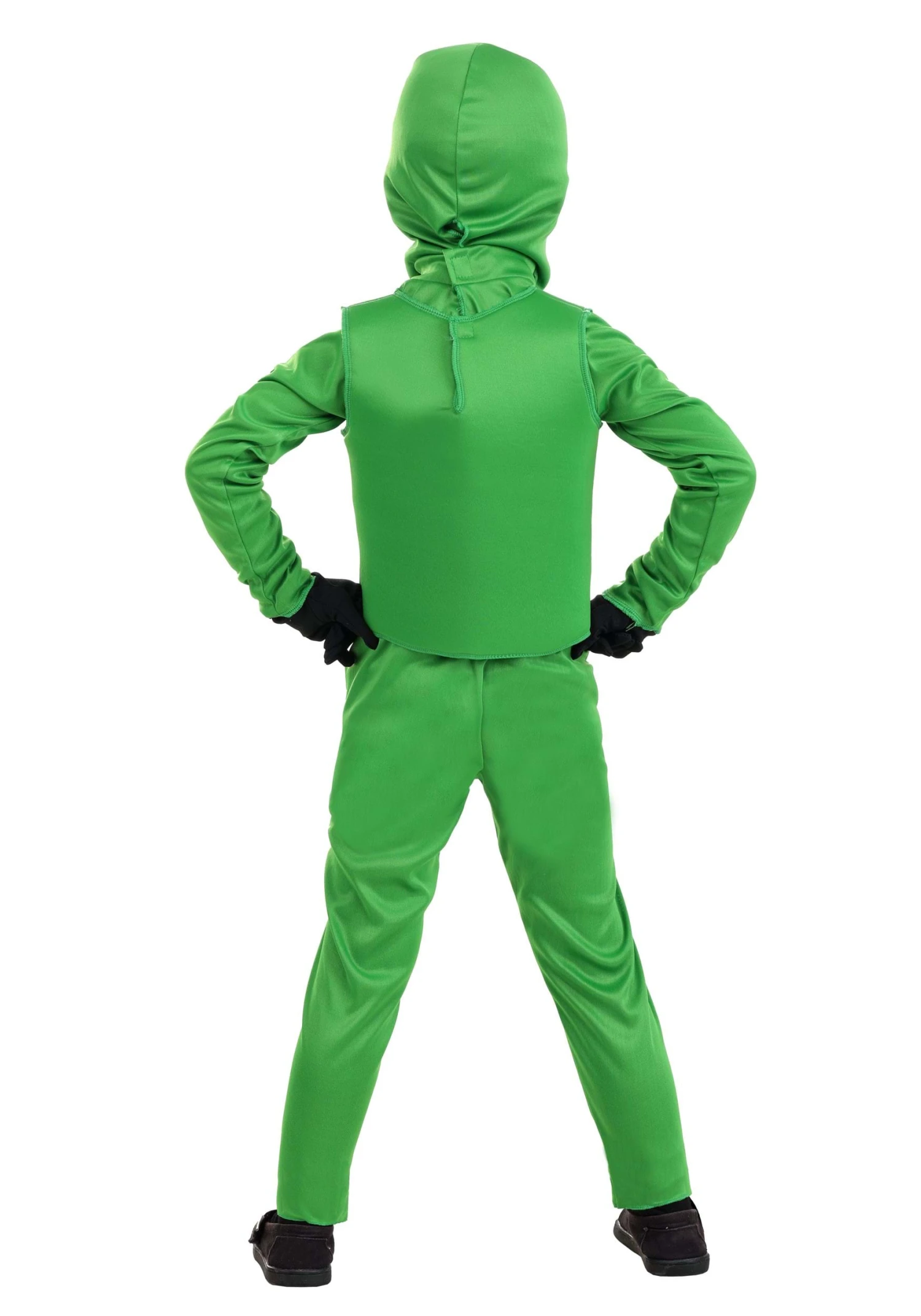Deluxe Toddler Green Ninja Master Costume 4 Deluxe Toddler Green Ninja Master Costume - Image 2