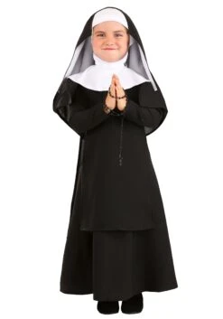 Deluxe Nun Costume For Toddlers