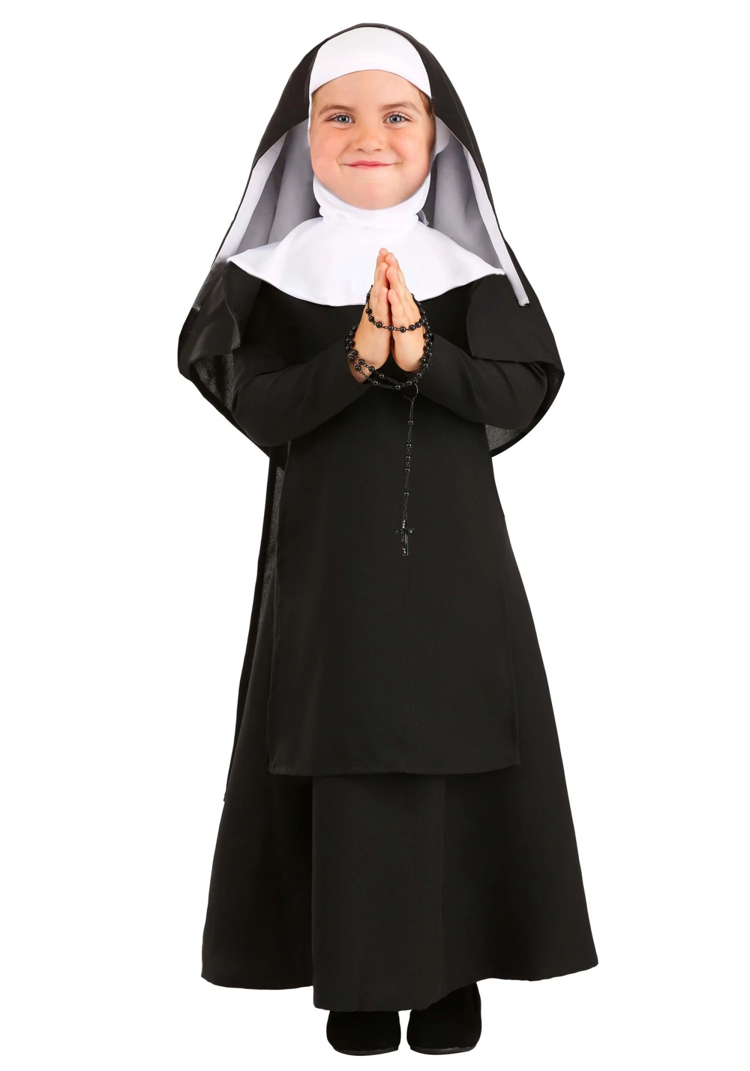 Deluxe Nun Costume For Toddlers 3 Deluxe Nun Costume For Toddlers