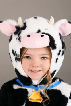 Deluxe Toddler Plush Spotted Cow Costume 9 Deluxe Toddler Plush Spotted Cow Costume -Halloween Costumes toddler deluxe plush spotted cow costume alt 1