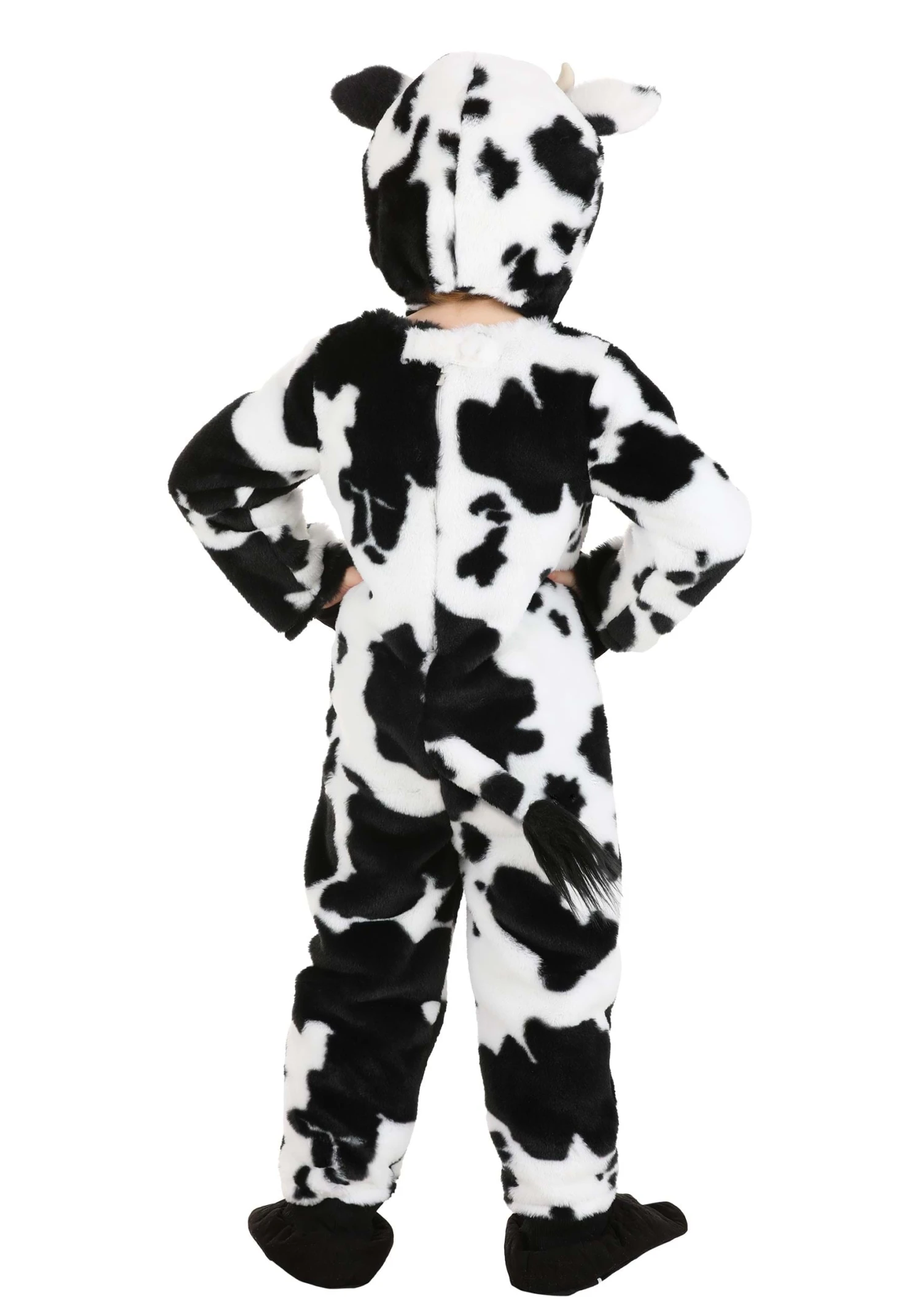 Deluxe Toddler Plush Spotted Cow Costume 4 Deluxe Toddler Plush Spotted Cow Costume - Image 2