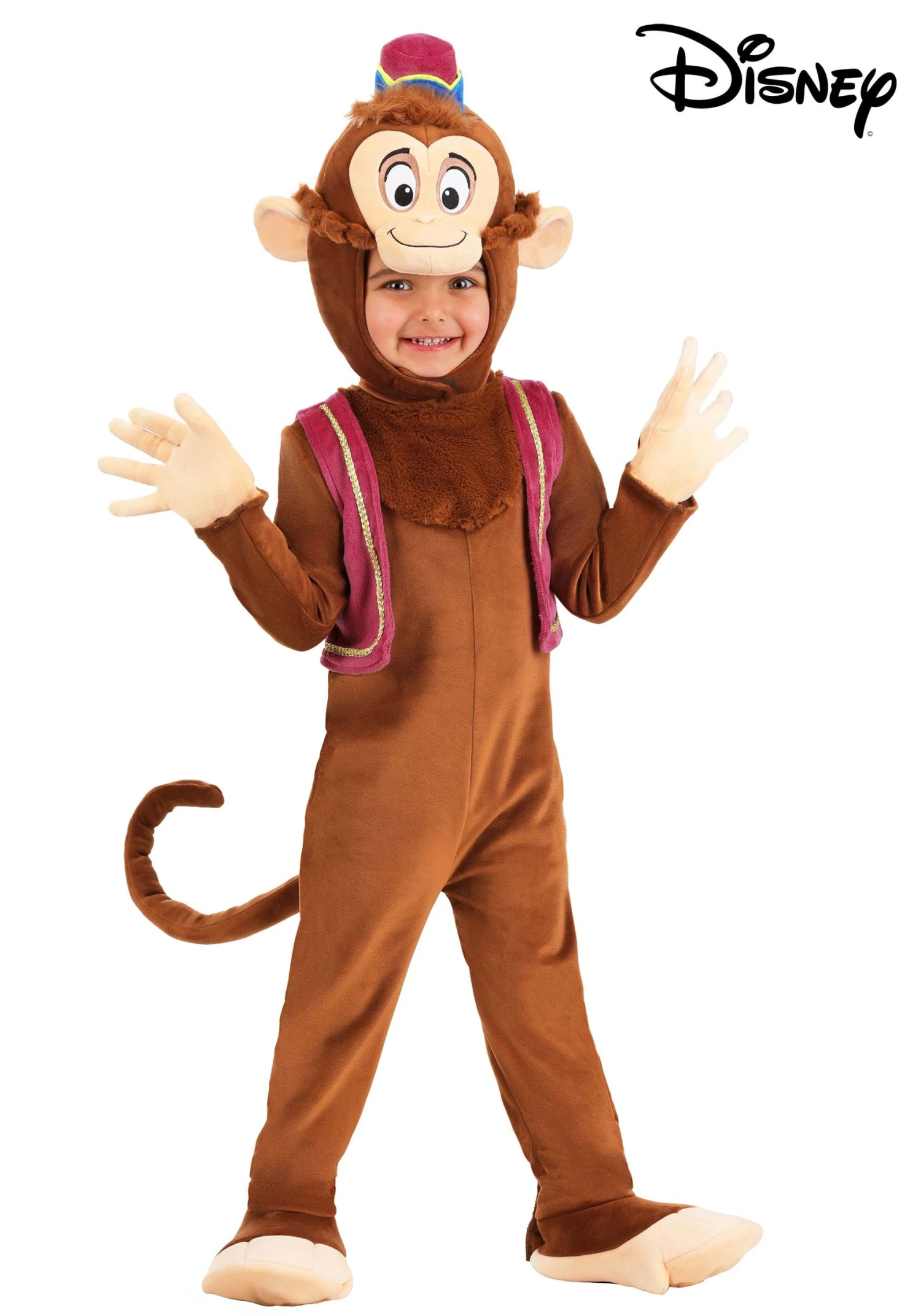 Boy's Toddler Disney Aladdin Abu Costume 3 Boy's Toddler Disney Aladdin Abu Costume