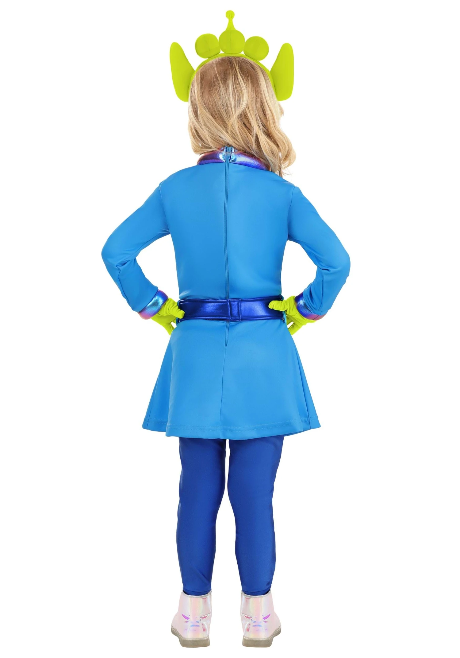Girl's Disney And Pixar Toy Story Alien Toddler Costume Dress 4 Girl's Disney And Pixar Toy Story Alien Toddler Costume Dress - Image 2