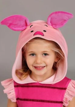 Girl's Toddler Disney Piglet Costume Dress -Halloween Costumes toddler disney piglet costume alt 4