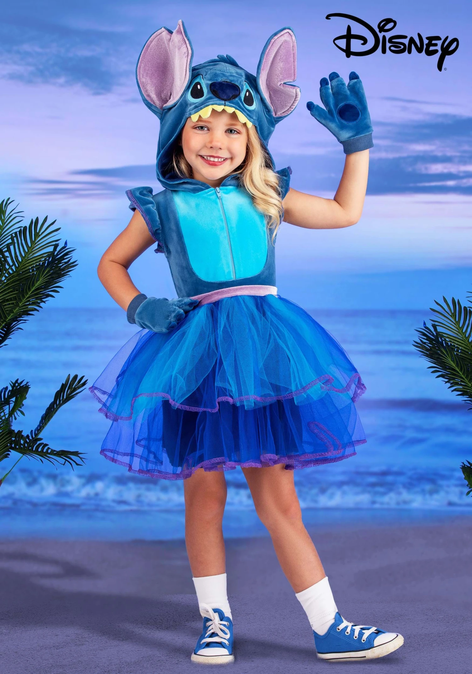 Toddler Disney Lilo And Stitch Girl's Stitch Costume Dress 3 Toddler Disney Lilo And Stitch Girl's Stitch Costume Dress