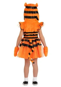 Girl's Toddler Disney Tigger Costume Dress -Halloween Costumes toddler disney tigger costume dress alt 1