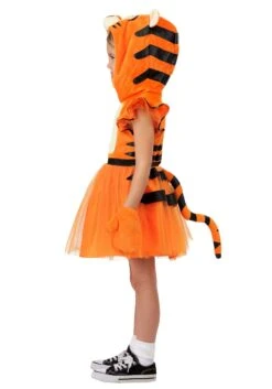 Girl's Toddler Disney Tigger Costume Dress -Halloween Costumes toddler disney tigger costume dress alt 2