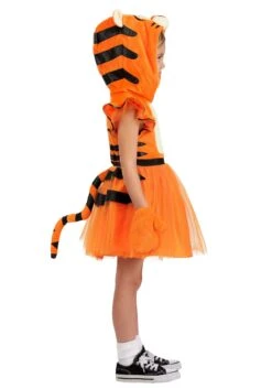Girl's Toddler Disney Tigger Costume Dress -Halloween Costumes toddler disney tigger costume dress alt 3