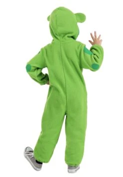 Frog Onesie Costume For Toddlers -Halloween Costumes toddler frog onesie costume alt 1