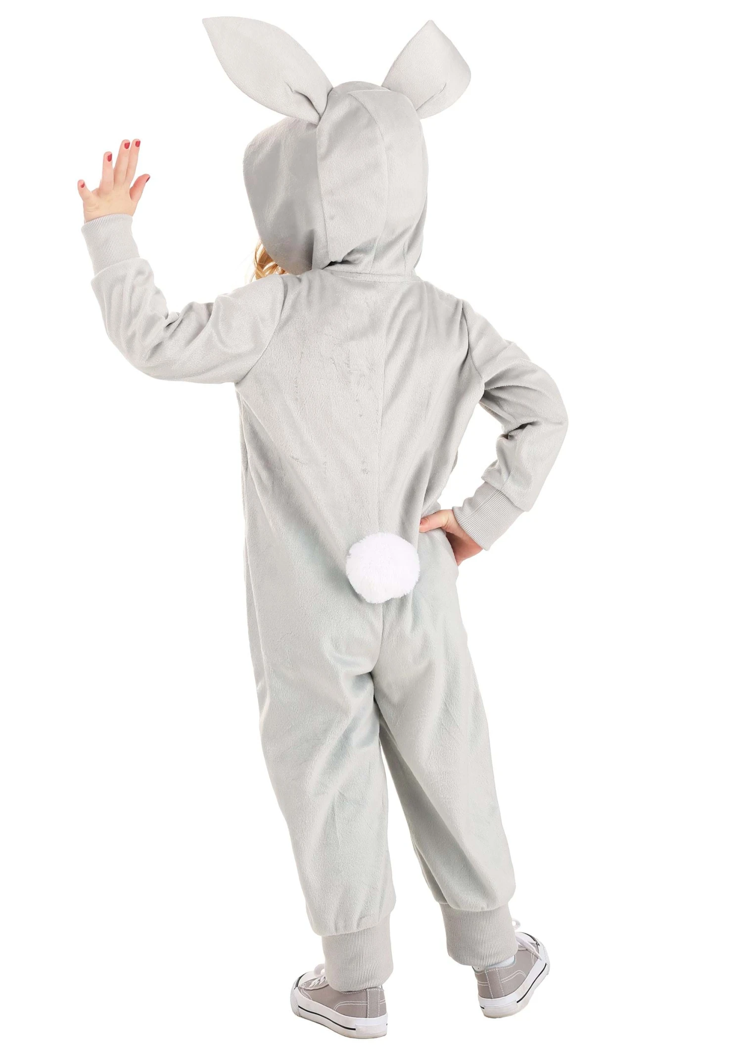 Toddler Funny Bunny Onesie Costume 4 Toddler Funny Bunny Onesie Costume - Image 2