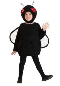 Toddler Fuzzy Black Fly Costume