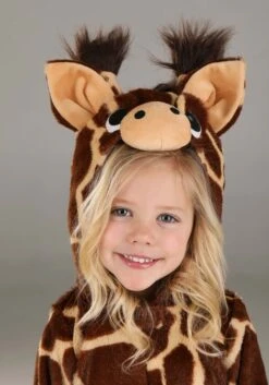 Gentle Giraffe Toddler Costume 9 Gentle Giraffe Toddler Costume -Halloween Costumes toddler gentle giraffe costume alt 2