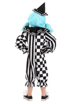 Girl's Giddy Gothic Clown Toddler Costume 8 Girl's Giddy Gothic Clown Toddler Costume -Halloween Costumes toddler giddy gothic clown costume alt 1