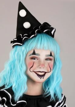 Girl's Giddy Gothic Clown Toddler Costume 9 Girl's Giddy Gothic Clown Toddler Costume -Halloween Costumes toddler giddy gothic clown costume alt 2