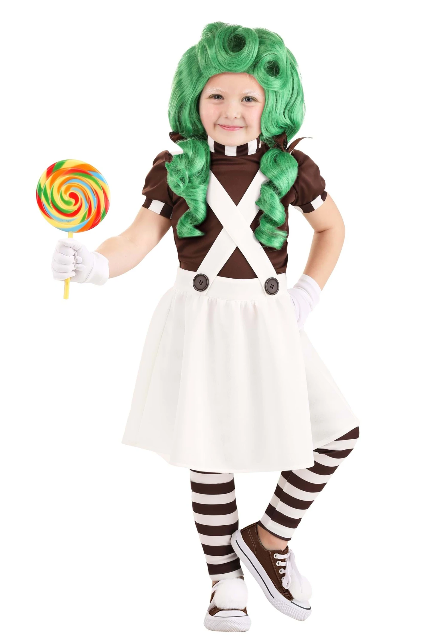 Toddler Chocolate Factory Worker Costume For Girls 3 Toddler Chocolate Factory Worker Costume For Girls