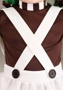 Toddler Chocolate Factory Worker Costume For Girls 11 Toddler Chocolate Factory Worker Costume For Girls -Halloween Costumes toddler girls chocolate factory worker costume alt 3