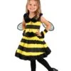 Girl's Deluxe Bumble Bee Toddler Costume -Halloween Costumes toddler girls deluxe bumble bee costume update1