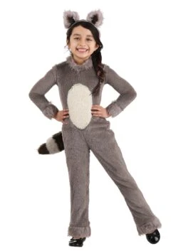 Girl's Toddler Raccoon Costume