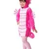 Toddler Pink Seahorse Costume For Girls