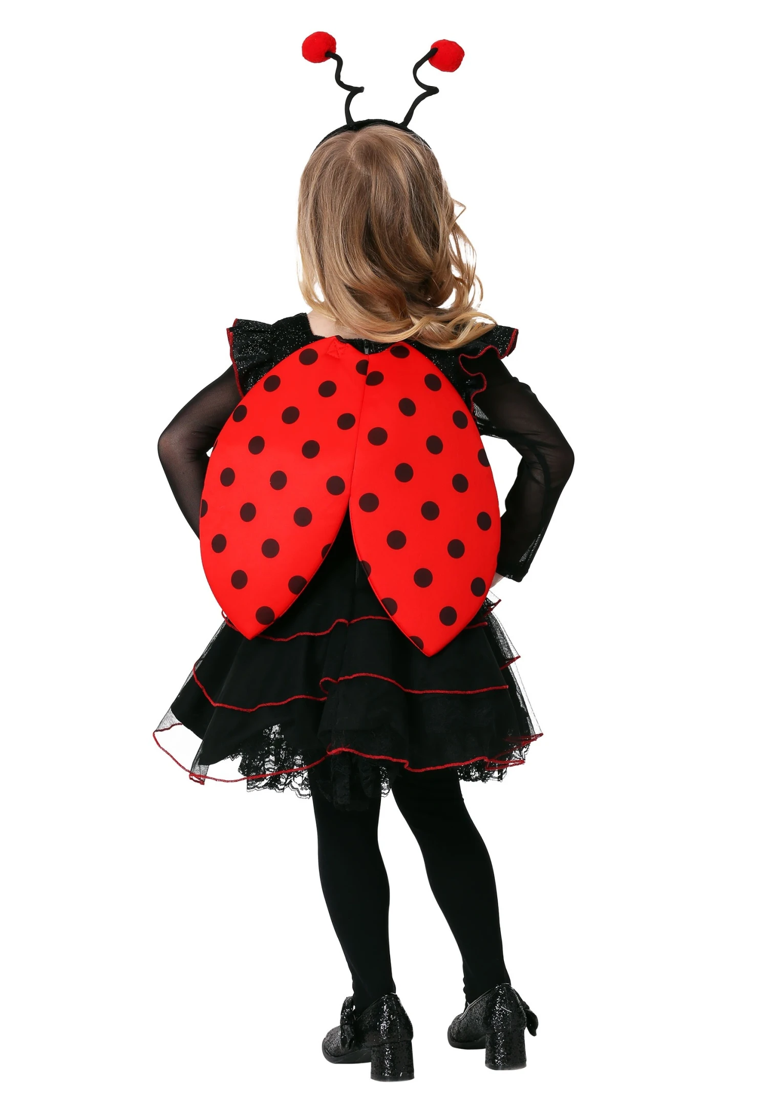 Toddler Girl's Sweet Ladybug Costume 4 Toddler Girl's Sweet Ladybug Costume - Image 2