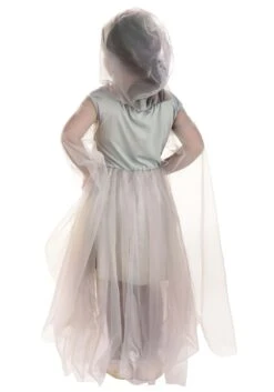 Girl's Toddler Gossamer Ghost Costume Dress 7 Girl's Toddler Gossamer Ghost Costume Dress -Halloween Costumes toddler gossamer ghost costume alt 1